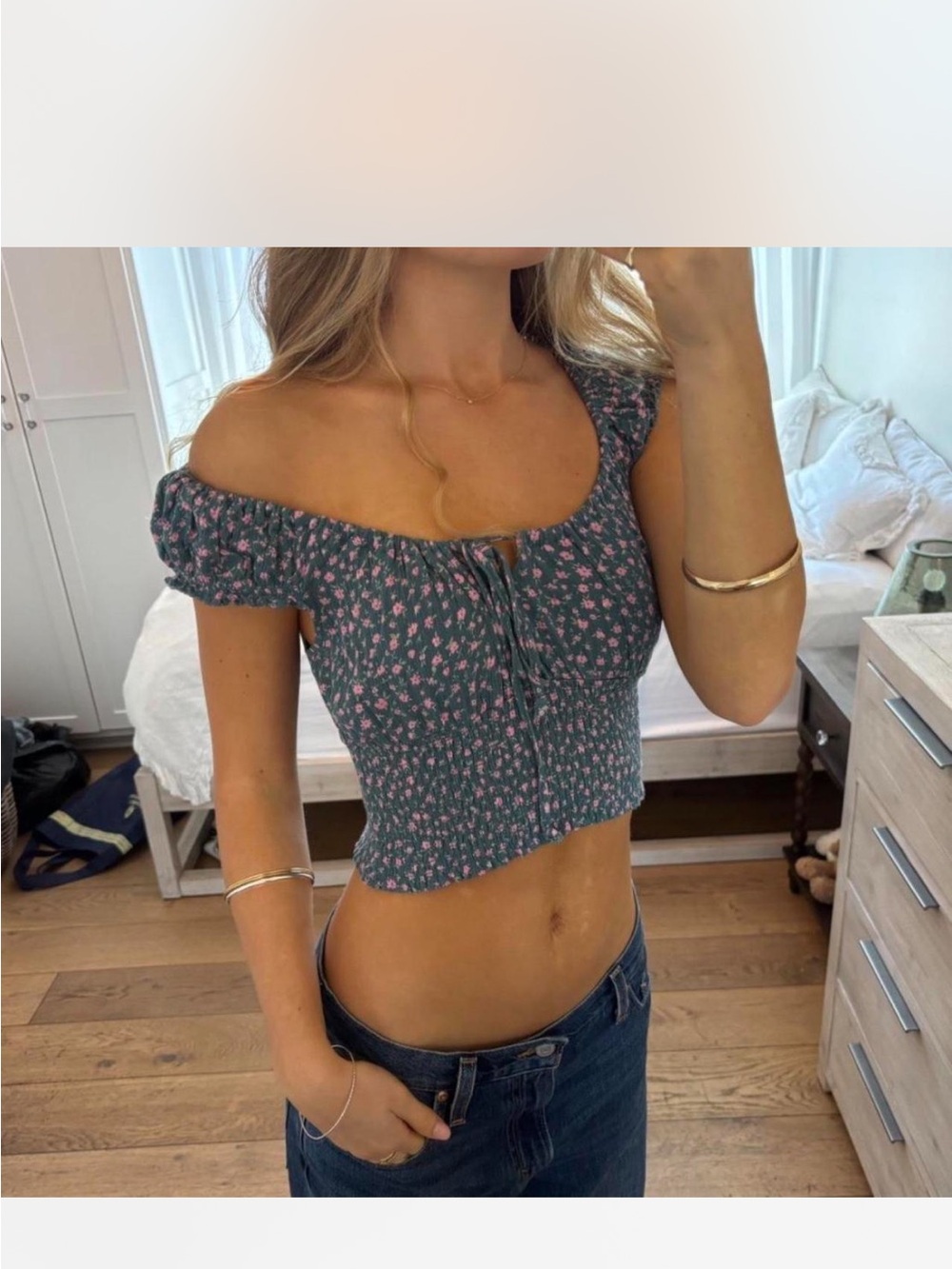 Hollister Floral Top